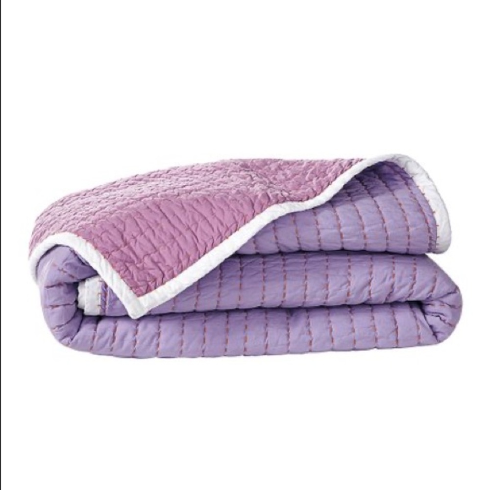 Serena and Lily Cabin Quilt - Twin - Lilac / Grape